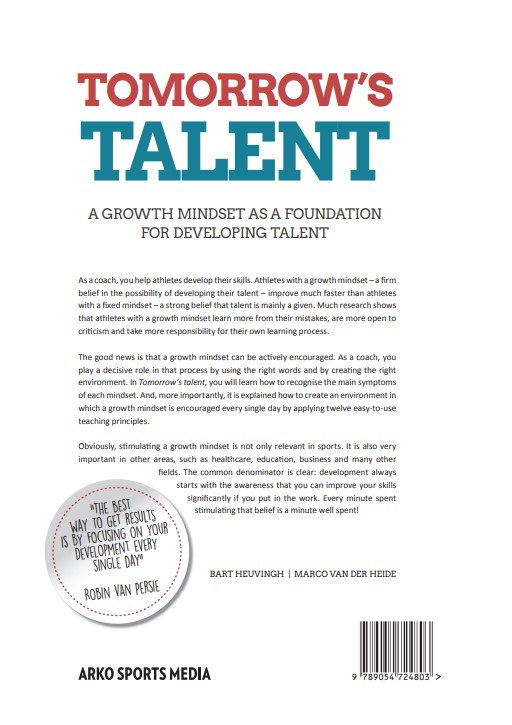 Achterkant van Tomorrow's talent