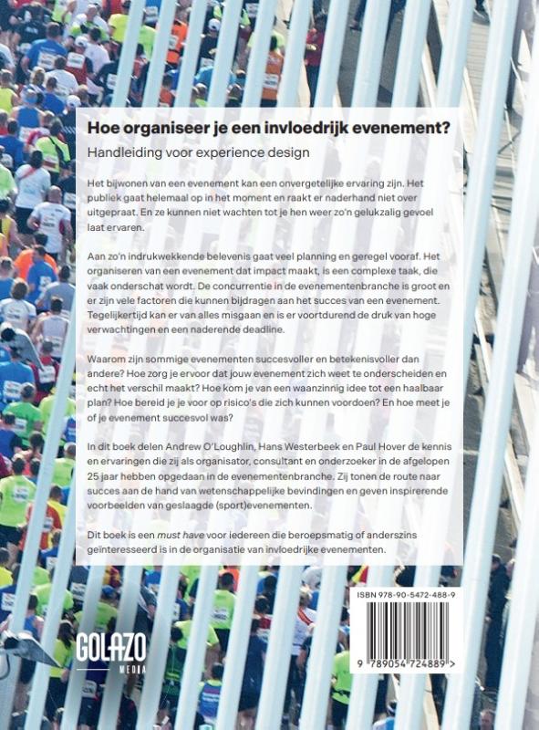 Achterkant van Hoe organiseer je een invloedrijk evenement?