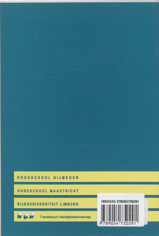 Achterkant van Werkboek 1