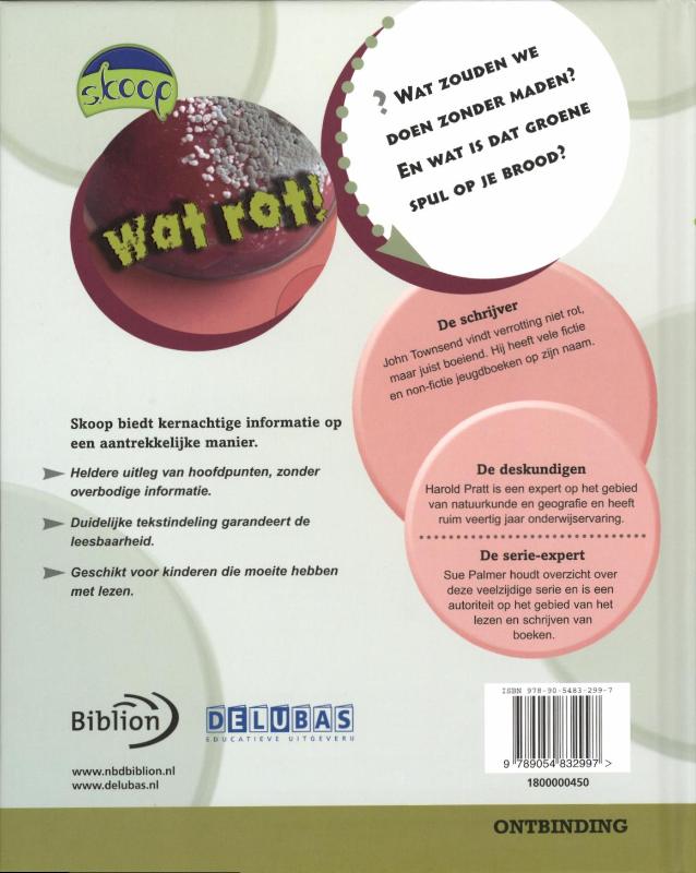 Achterkant van Wat rot!