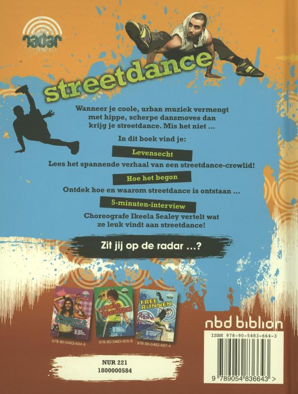 Achterkant van Streetdance
