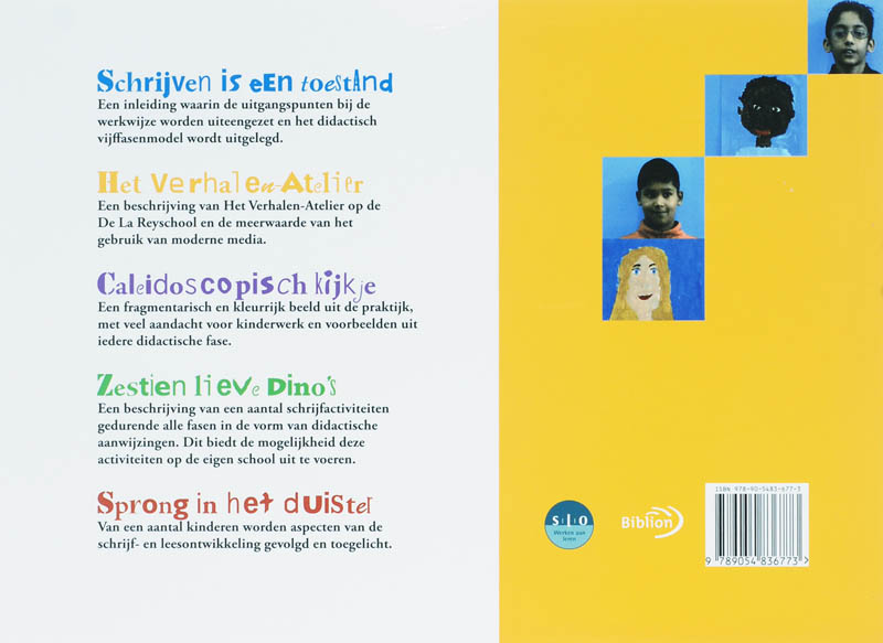 Achterkant van Denken met je vingers