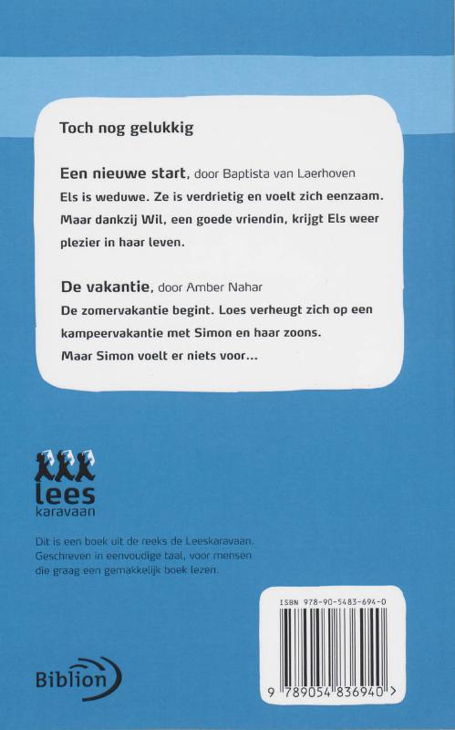 Achterkant van Toch nog gelukkig
