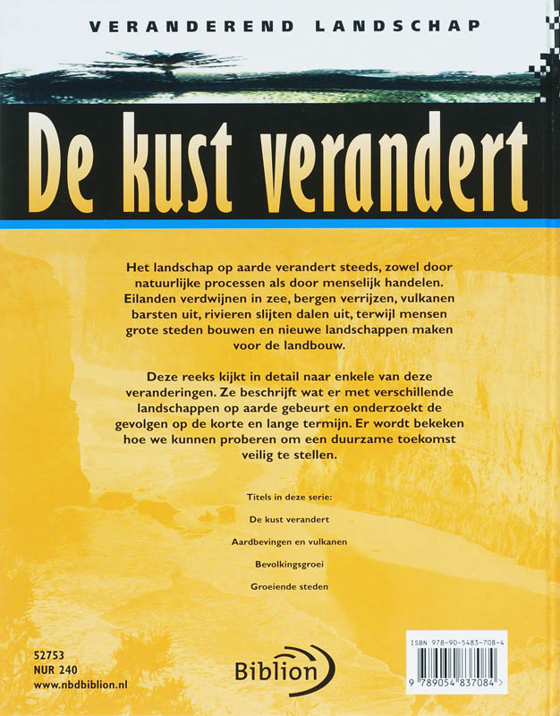 Achterkant van De kust verandert