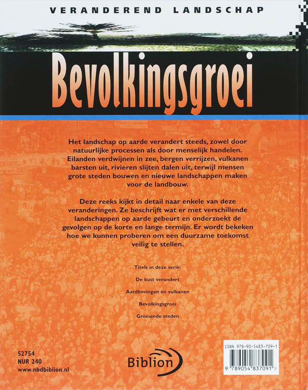 Achterkant van Bevolkingsgroei