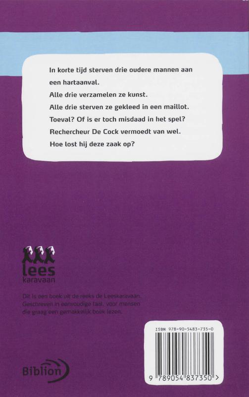 Achterkant van De Cock en de dodendans