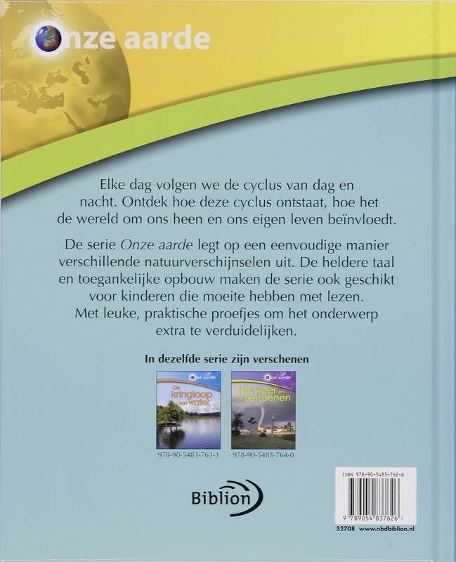 Achterkant van Dag en nacht