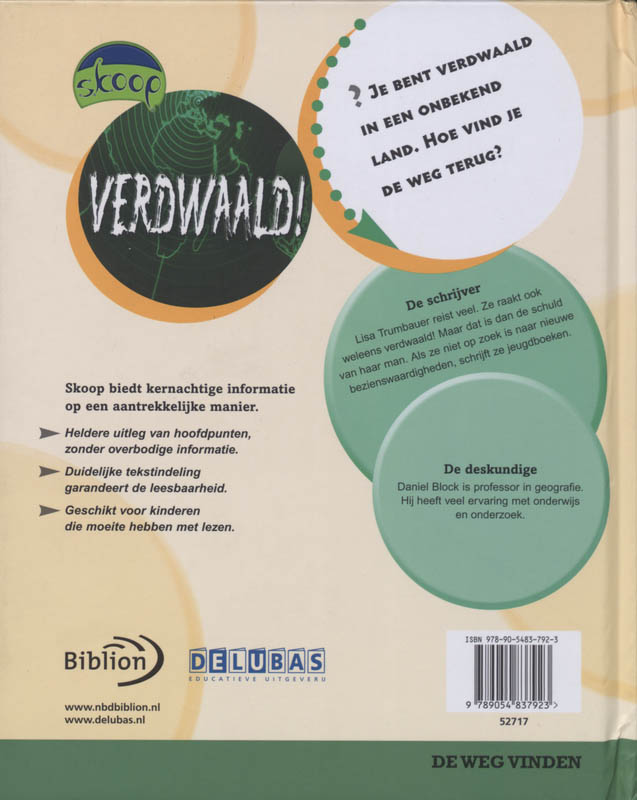 Achterkant van Verdwaald!