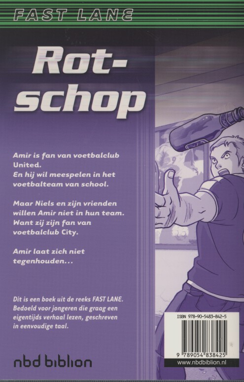 Achterkant van Rotschop