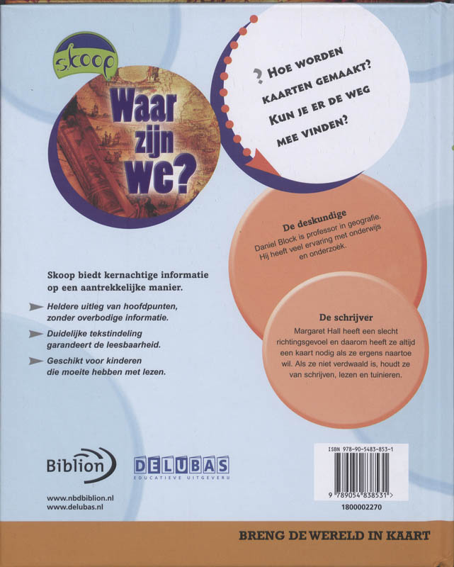Achterkant van Waar zijn we?