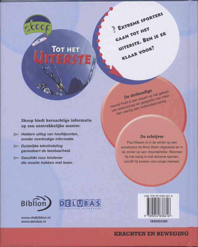 Achterkant van Tot het uiterste