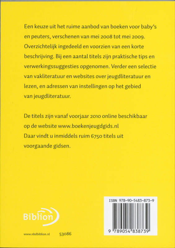 Achterkant van 2009