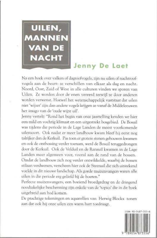 Achterkant van Uilen, mannen van de nacht