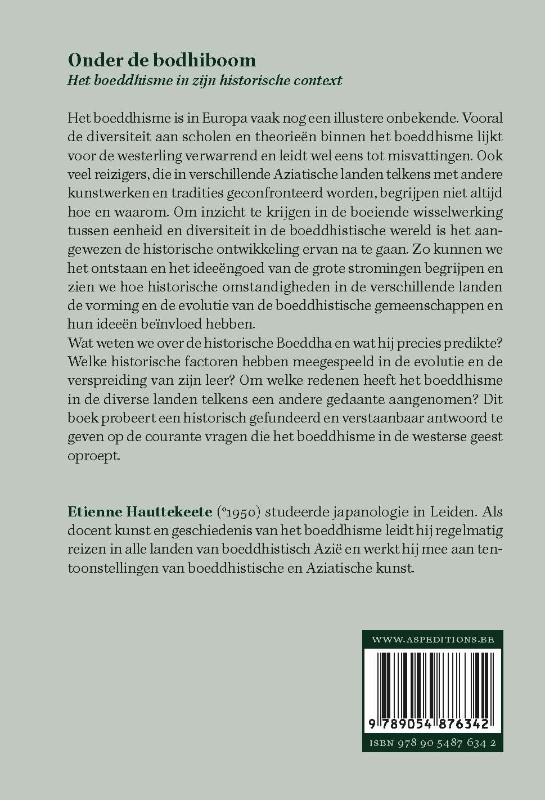 Achterkant van Onder de bodhiboom