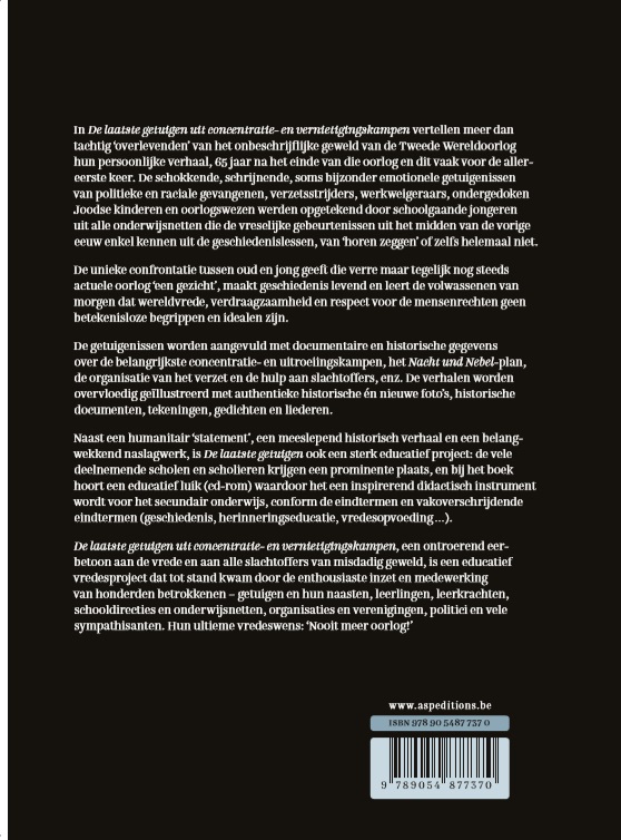 Achterkant van De laatste getuigen