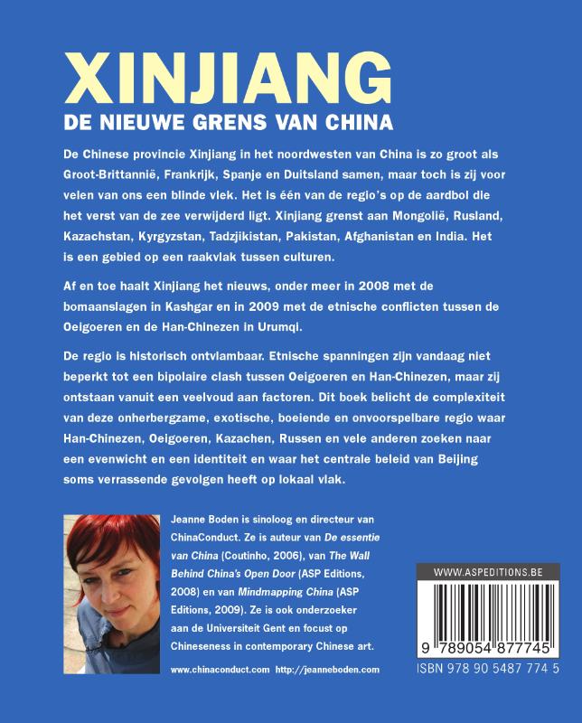 Achterkant van Xinjiang
