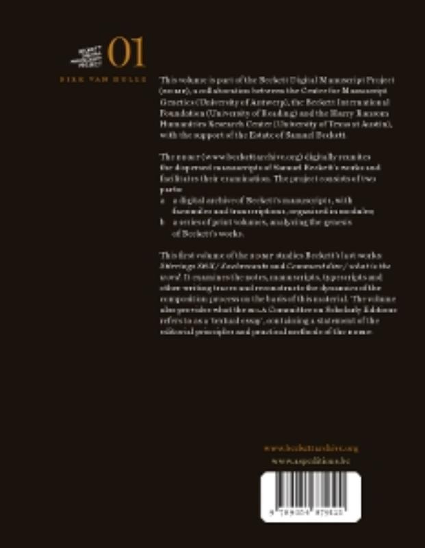 Achterkant van The making of Samuel Beckett's stirrings still / soubresauts and comment dire/what is the word
