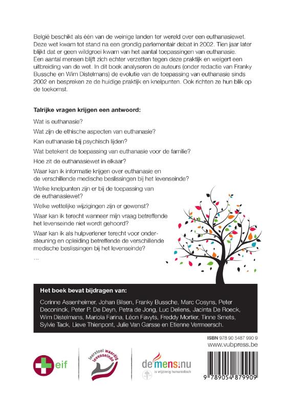 Achterkant van Een goede dood