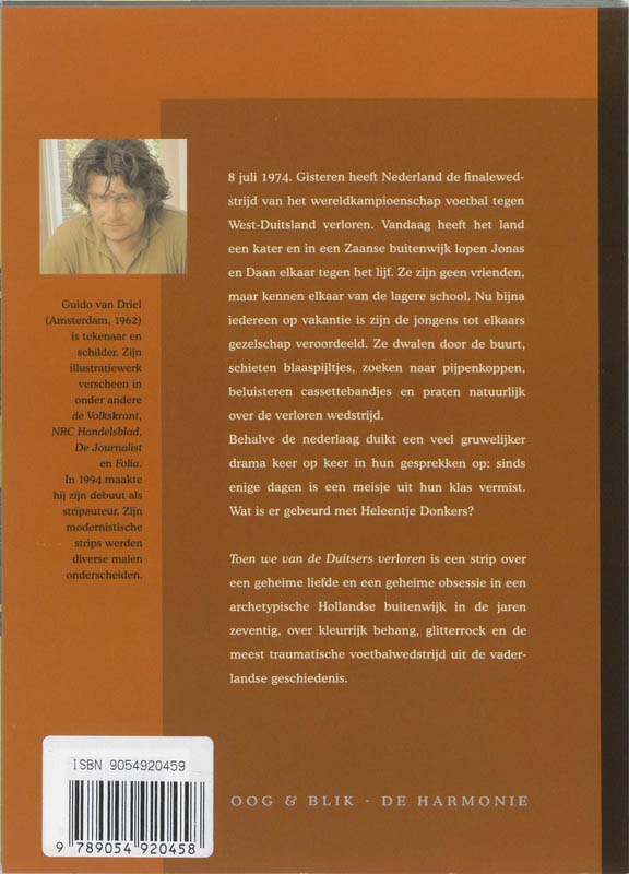 Achterkant van Toen we van de Duitsers verloren