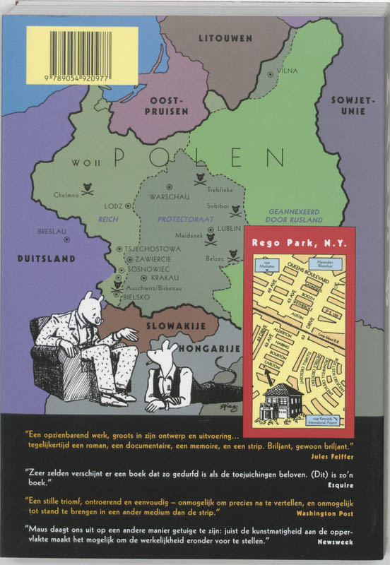 Achterkant van Maus