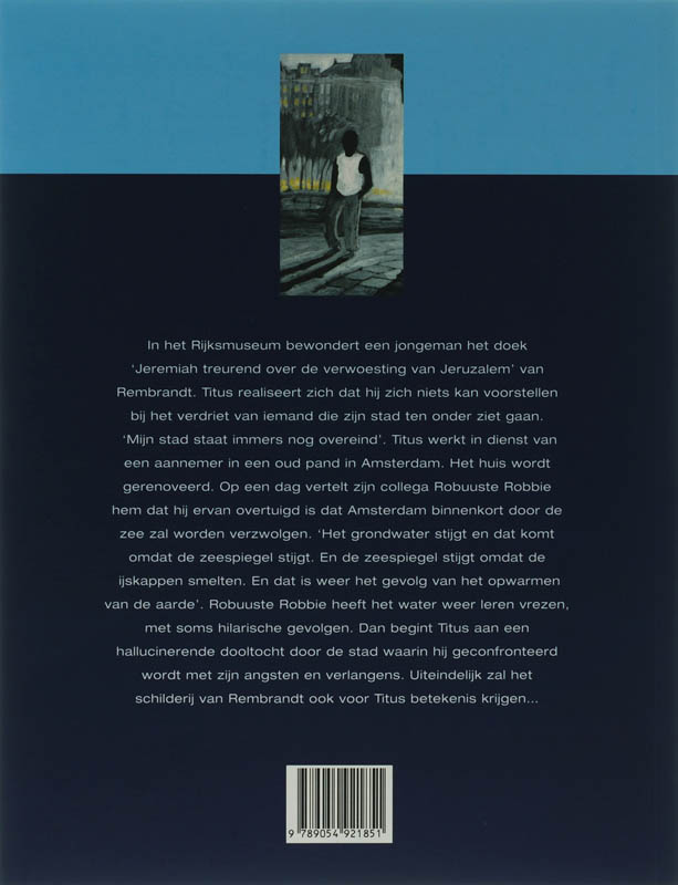 Achterkant van De ondergang van Amsterdam
