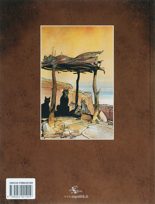 Achterkant van De prooi der wolven