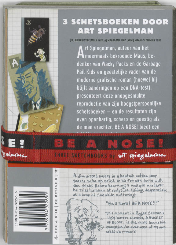 Achterkant van Be a Nose