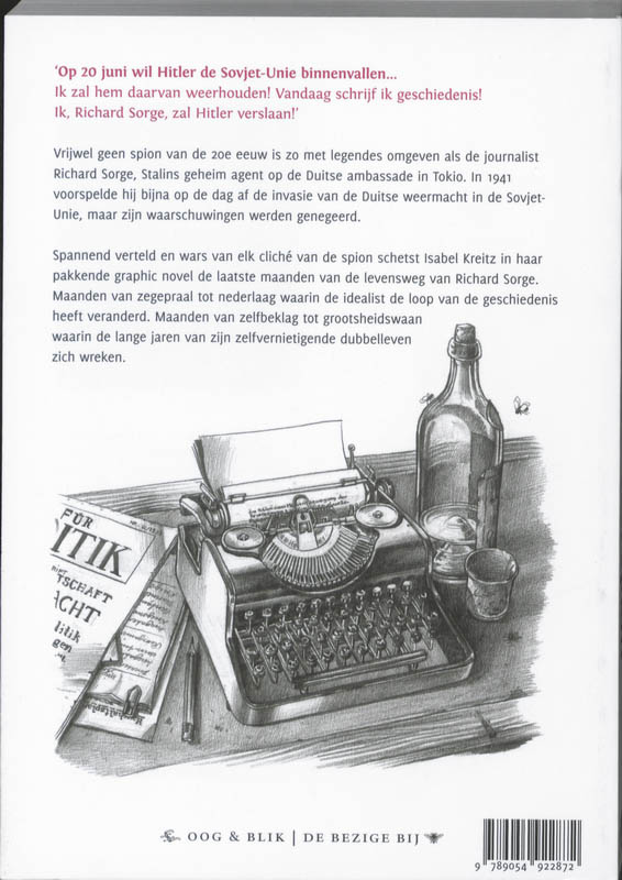 Achterkant van De Meesterspion