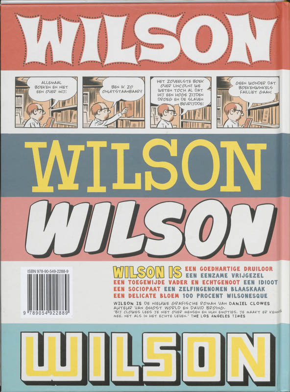 Achterkant van Wilson