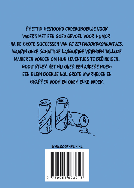 Achterkant van Bier is goed voor papa