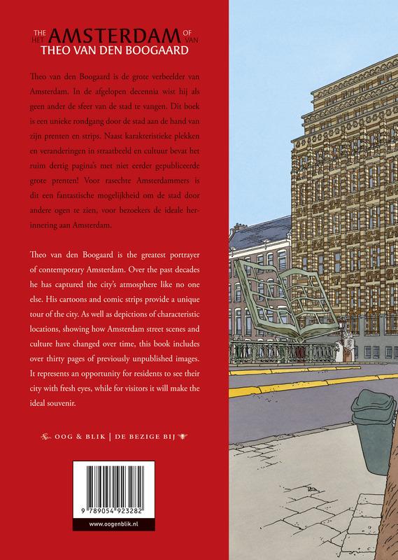 Achterkant van Het Amsterdam van Theo van den Boogaard