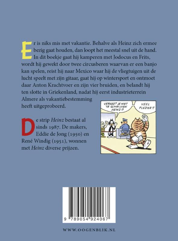 Achterkant van Niks mis met vakantie