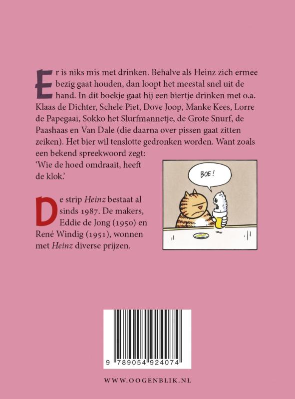 Achterkant van Niks mis met drinken