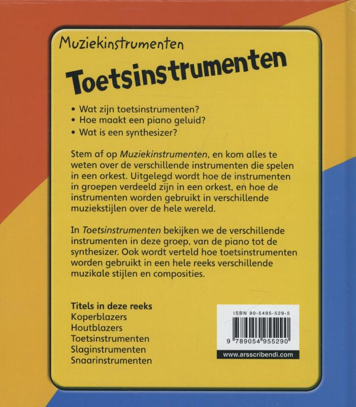 Achterkant van Toetsinstrumenten