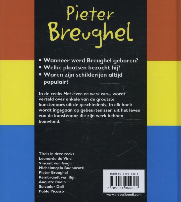 Achterkant van Pieter Breughel