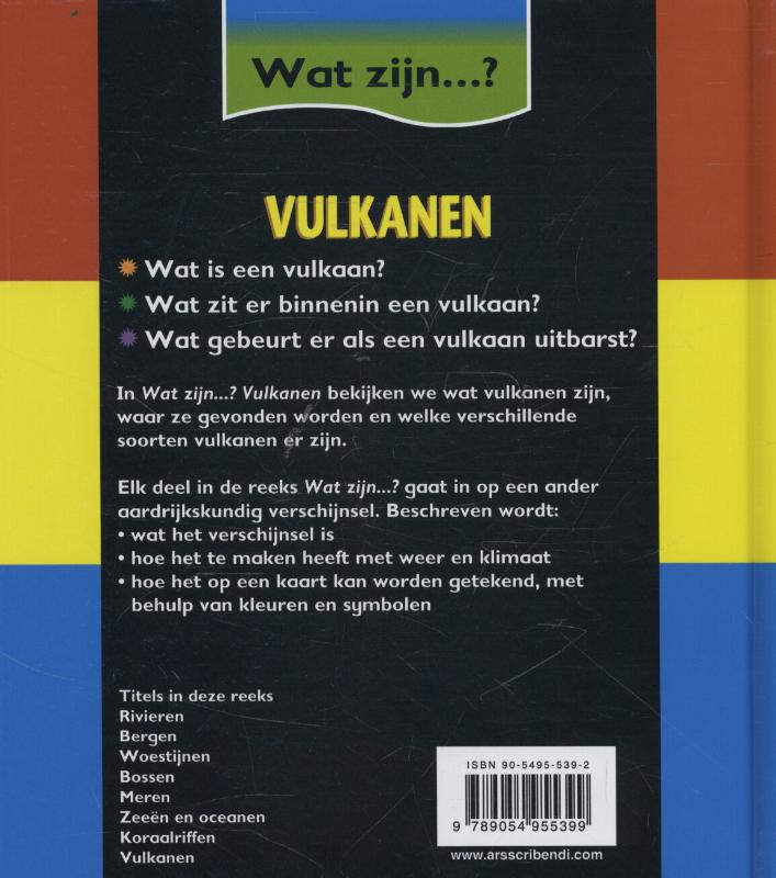 Achterkant van Vulkanen