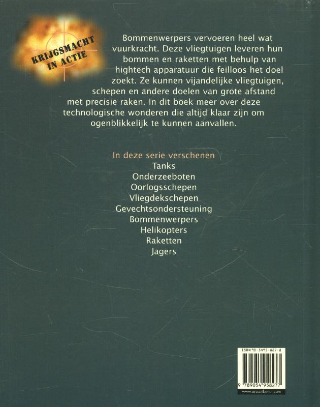 Achterkant van Bommenwerpers