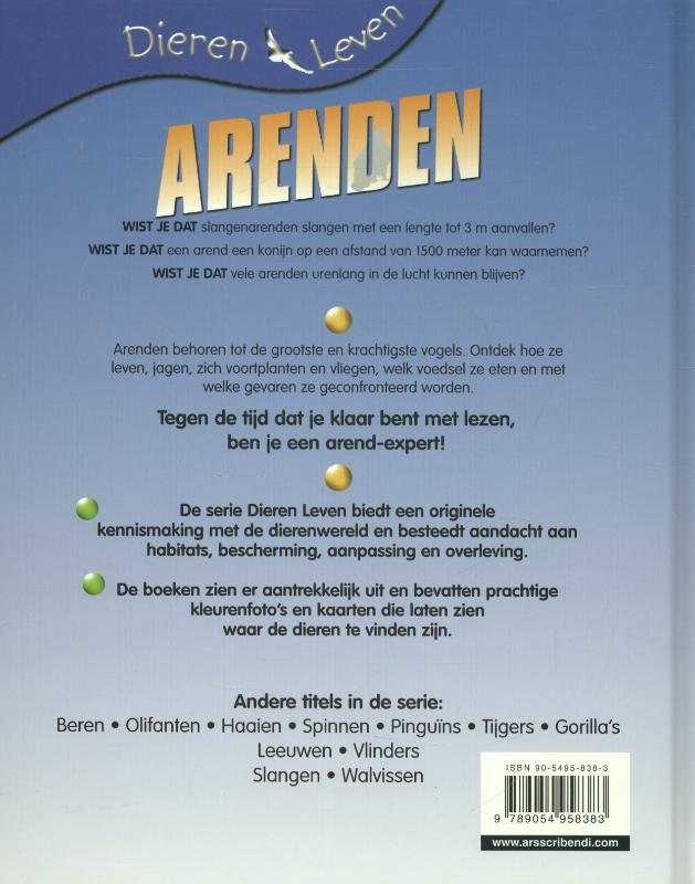 Achterkant van Arenden