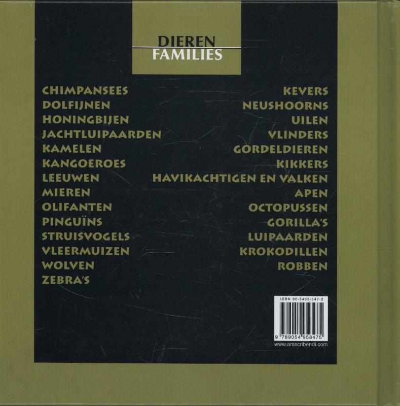 Achterkant van Wolven