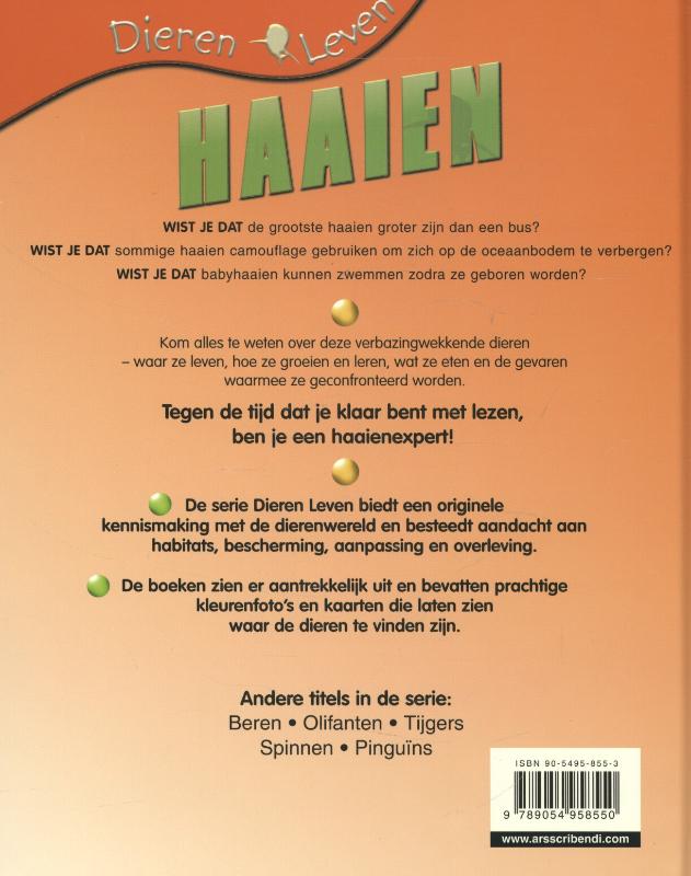 Achterkant van Haaien