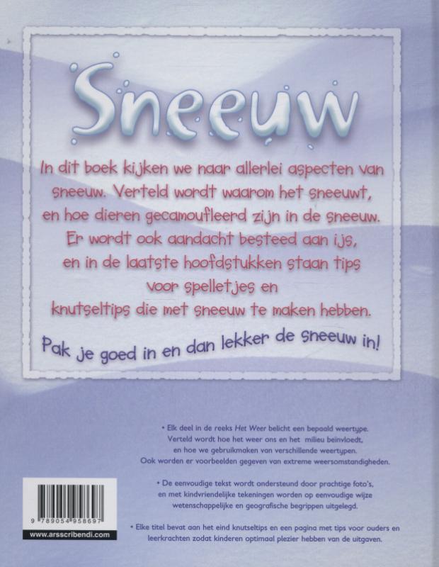 Achterkant van Sneeuw
