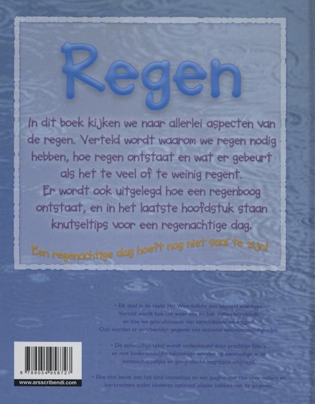 Achterkant van Regen