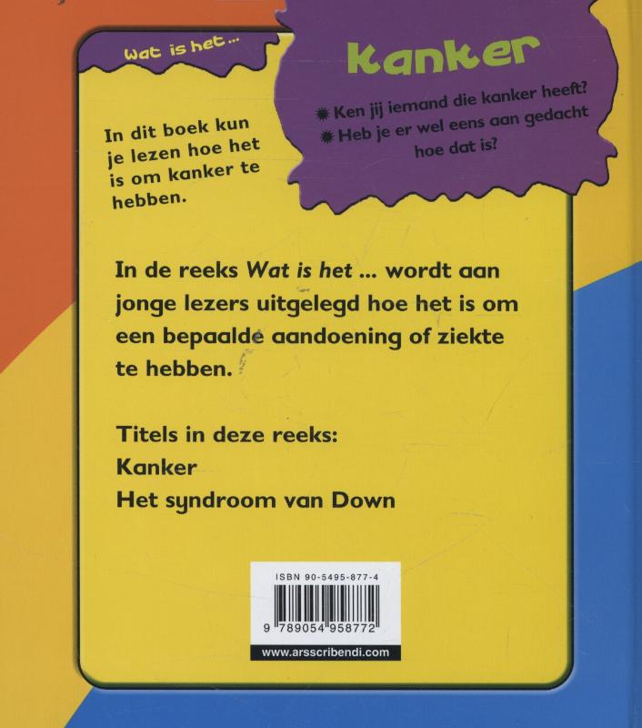 Achterkant van Kanker