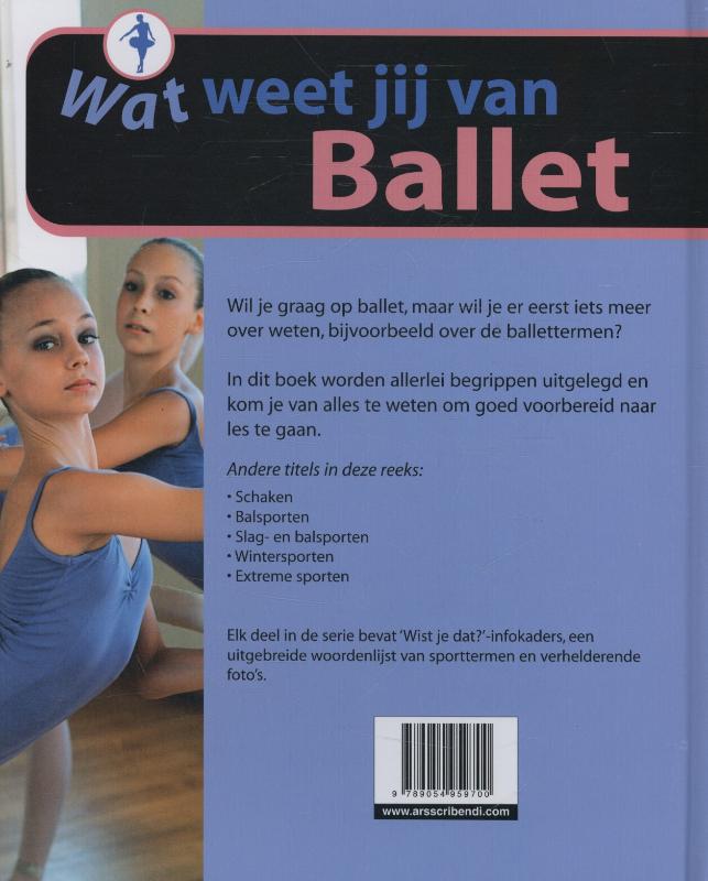 Achterkant van Ballet