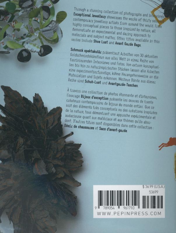 Achterkant van Exceptional Jewellery