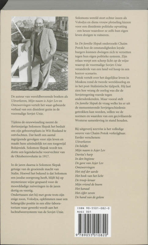 Achterkant van De familie Slepak