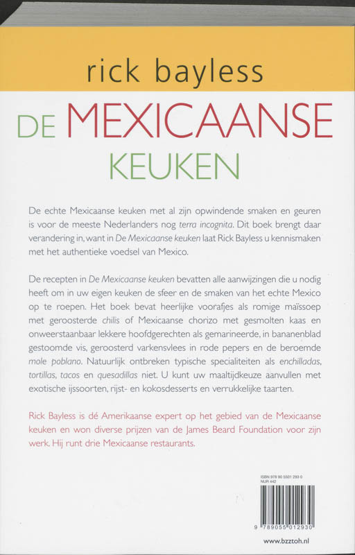 Achterkant van De Mexicaanse keuken