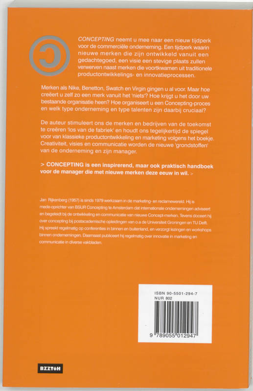 Achterkant van Concepting