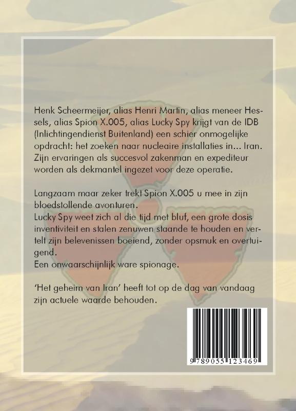 Achterkant van Het geheim van Iran