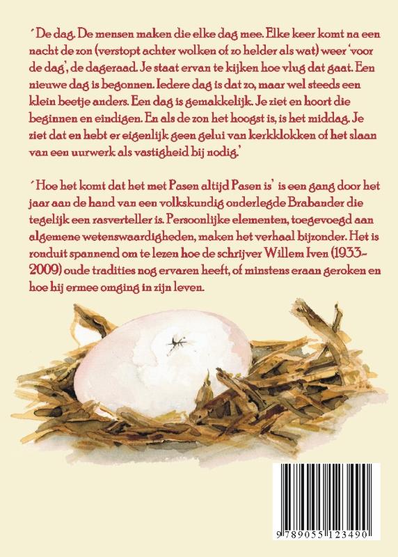 Achterkant van Hoe het komt dat het met Pasen altijd Pasen is